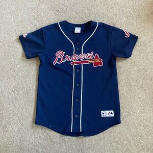 Vintage braves baseball jersey